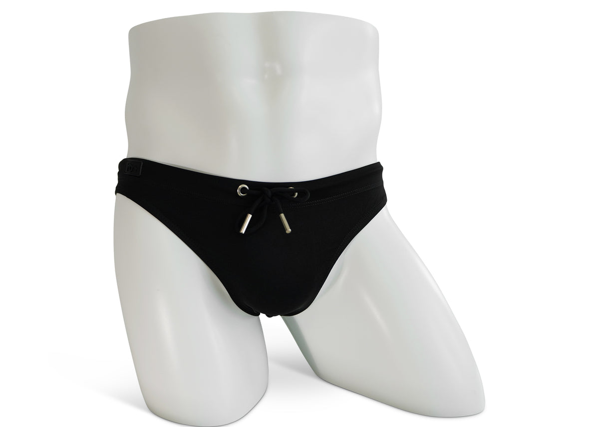 Classic Black Men’s Swim Brief