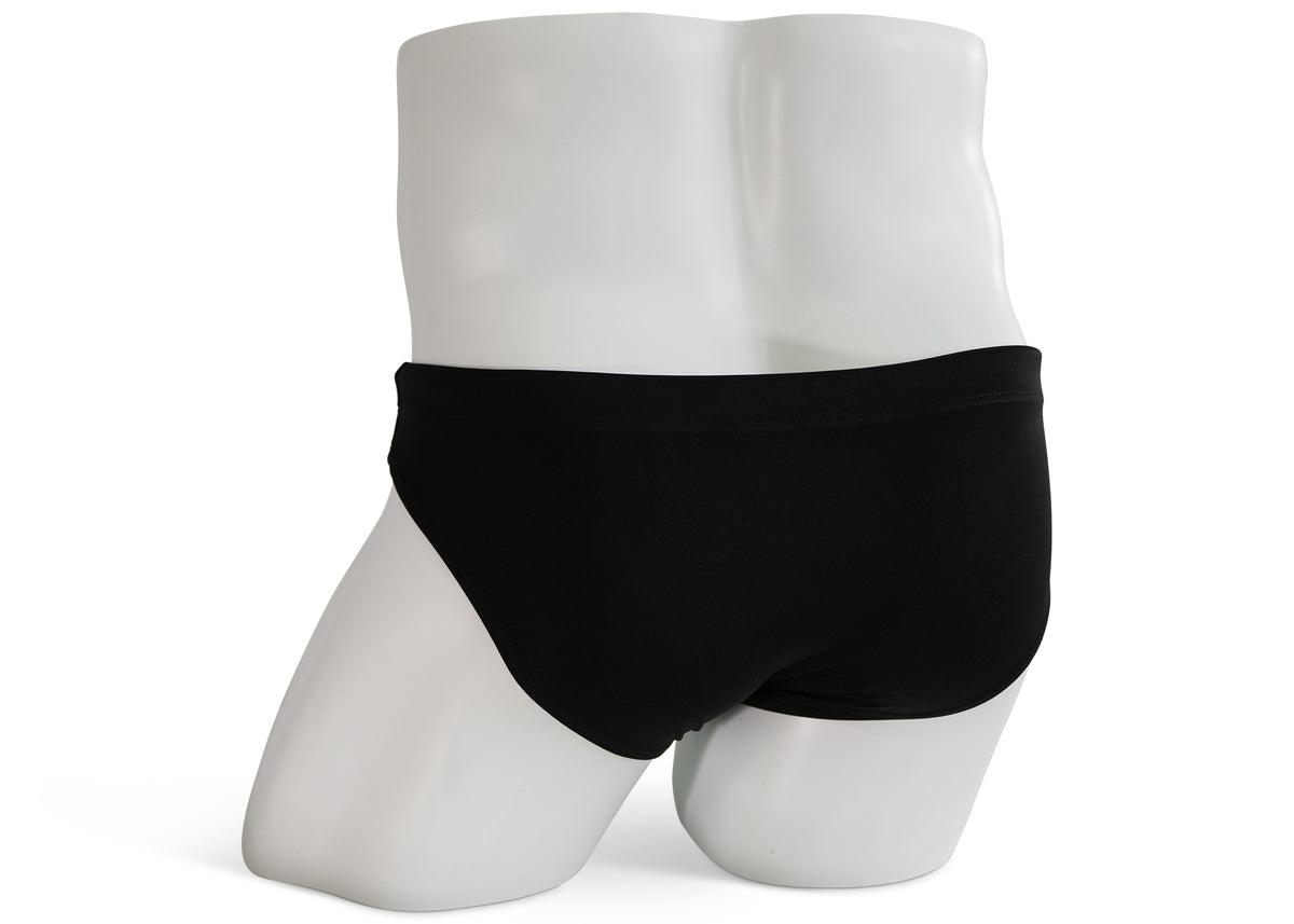Classic Black Men’s Swim Brief
